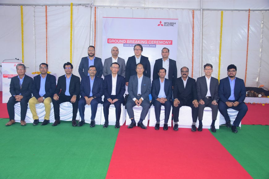 Mitsubishi Electric Initiates it’s New Factory Automation Systems Manufacturing Facility Groundbreaking in Maharashtra